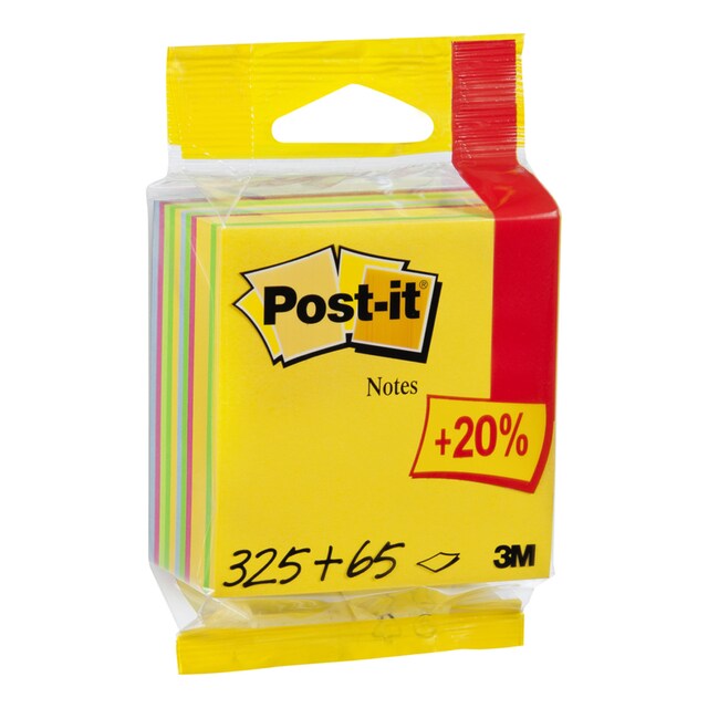 Imagen 0 de Notas en Cubo Amarillo Ultra + 20% gratis Post-it