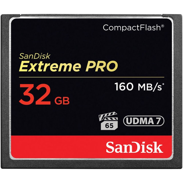 Imagem 0 de Cartão de Memória Sandisk Compact Flash Extreme Pro de 32Gb