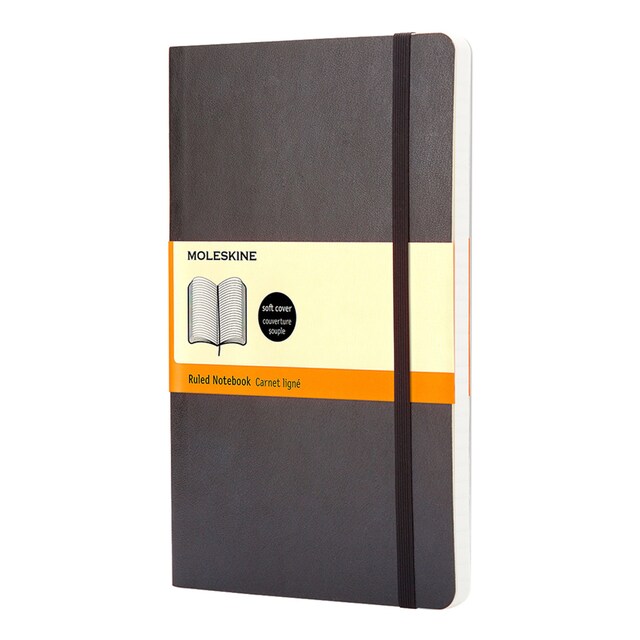 Imagem 0 de Caderno Clássico Pocket de Linhas capa Flexível Moleskine preto