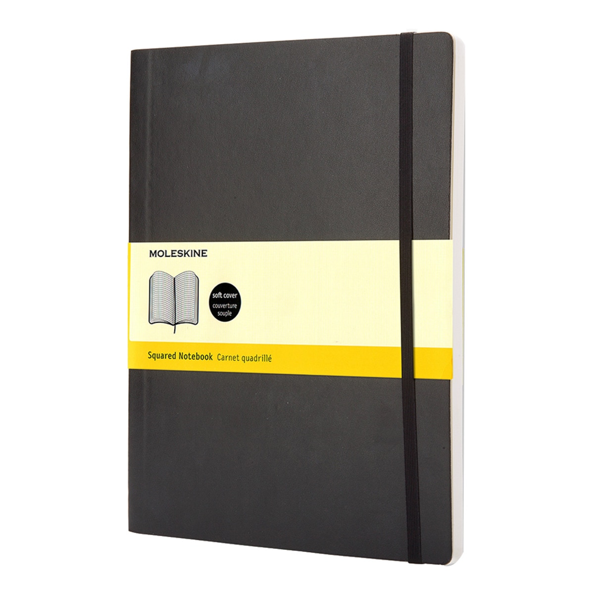 Cuaderno Clásico Extra Large Cuadriculado Moleskine negro · Moleskine