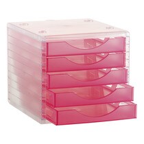 Archivador Modular Apilable Archivo 2000 Fucsia · Archivo 2.000 · Hipercor