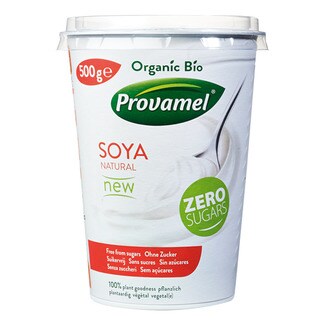 Provamel Yofu Fresco Natural Zero Açúcar Biológico embalagem 500 g
