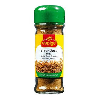 Espiga Erva-Doce Anis Moída frasco 40 g