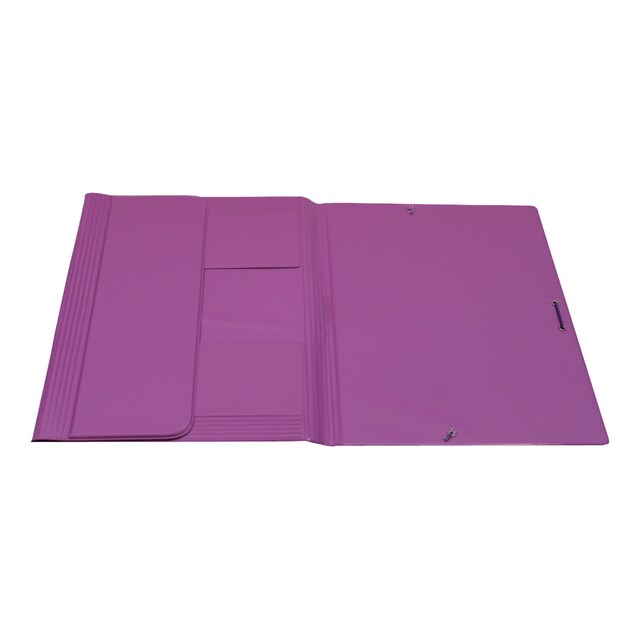 Imagen 0 de Carpeta Folio Solapas PVC con Gomas lila Saro