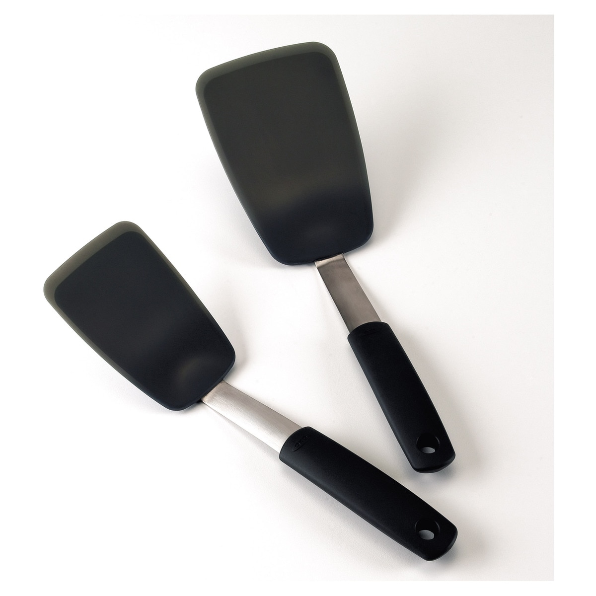 Espátula lisa Good Grips Oxo Negro-3