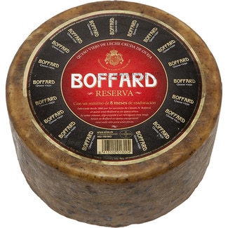 Reserva queso viejo de oveja elaborado con leche cruda peso aproximado pieza 3,125 kg maduración mínima 8 meses - Boffard