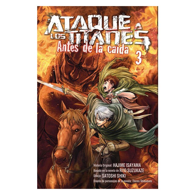 Imagem 0 de ATAQUE A LOS TITANES: ANTES DE LA CAÍDA 03 (Capa mole)