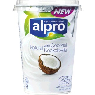 Alpro Yofu de Soja Natural com Côco embalagem 500 g