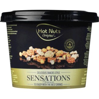 Hot Nuts Aperitivos Sensation frasco 80 g