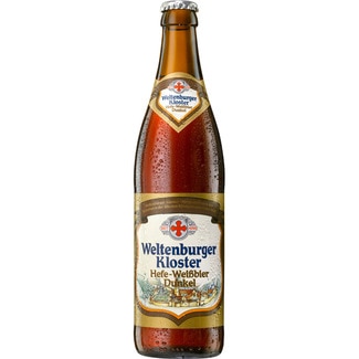 Hefe-Weibbier Dunkel cerveza negra de trigo botella 50 cl - Weltenburger