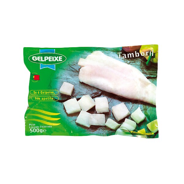 Gelpeixe Cubos de Tamboril embalagem 500 g