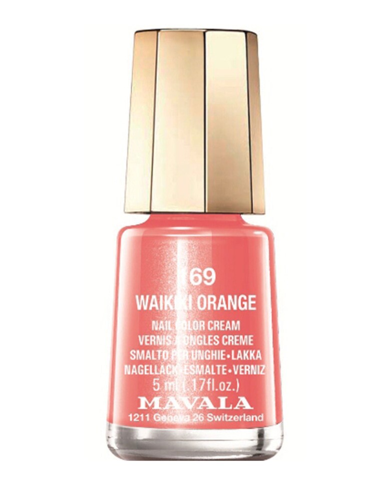 Esmalte de uñas Waikiki Orange 69 Mavala Color Waikiki Orange 69-1