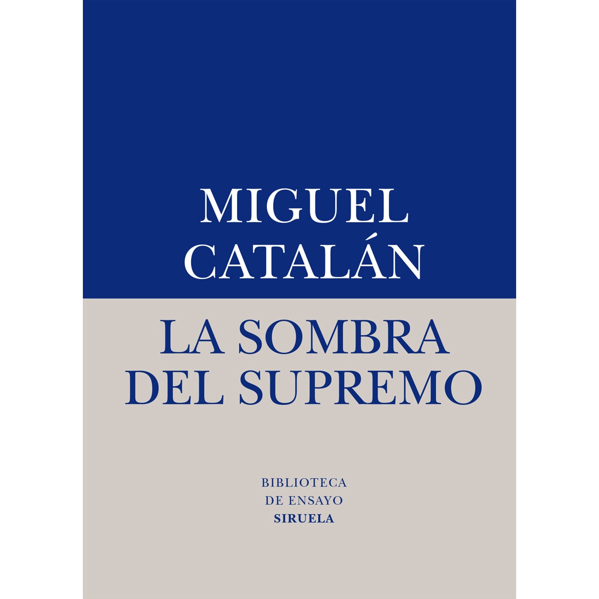 La sombra del supremo(Tapa blanda) 1