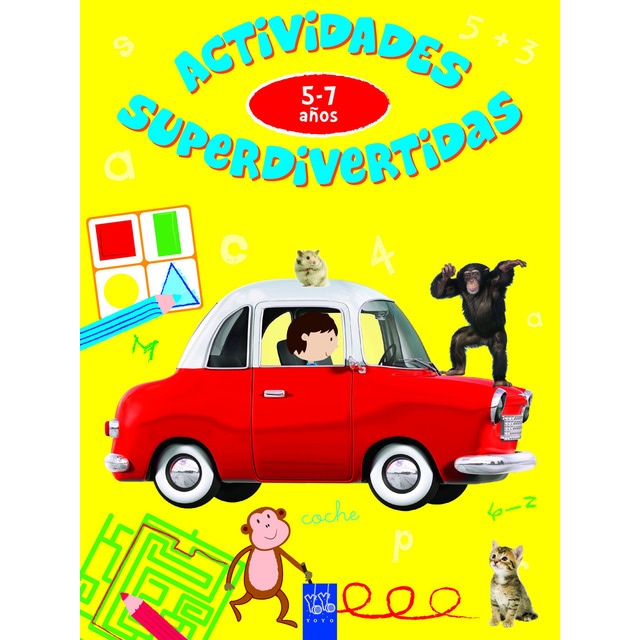 Imagem 0 de Actividades superdivertidas. 5-7 años: Escribir-Contar-Leer la hora-Conceptos (Capa mole)