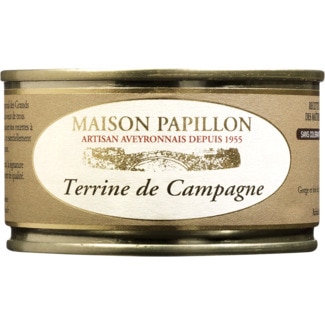 Terrine Campestre embalagem 130 g - Maison Papillon