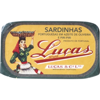 Sardinhas em Azeite Picante lata 125 g - Luças
