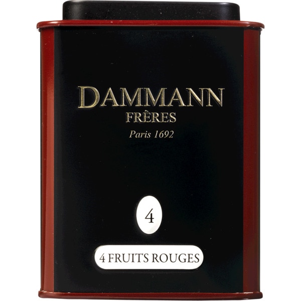 Chá Preto com Aroma a 4 Frutos Vermelhos lata 100 g