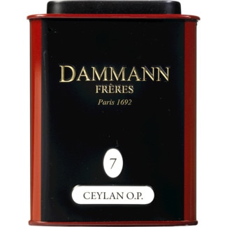 Chá Preto do Ceilão lata 100 g - Dammann Fréres