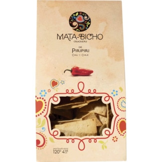 Bolachas Salgadas com Piripiri embalagem 120 g - Mata-bicho