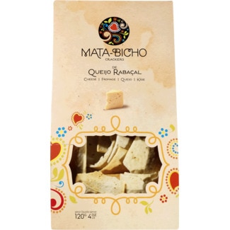 Bolachas Salgadas com Queijo Rabaçal embalagem 120 g - Mata-bicho