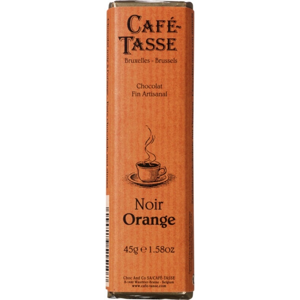 Chocolate Preto com Laranja embalagem 45 g