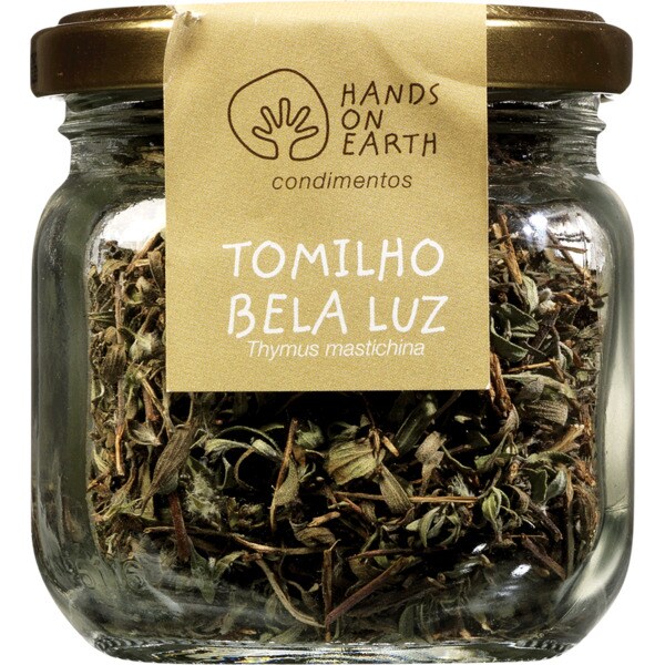 Condimento Tomilho Bela Luz Biol gico Frasco 15 G Hands On Earth 