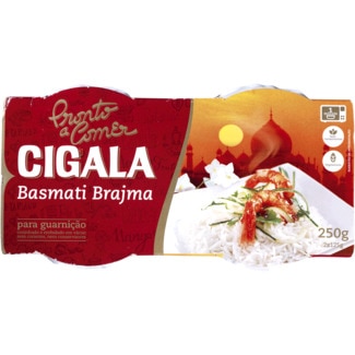 Arroz Basmati Brajma Pack 2 uniddaes embalagem 250 g - Cigala