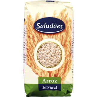 Saludães Arroz Integral embalagem 1 kg