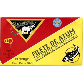 Filetes de Atum em Azeite lata 120 g - Corretora