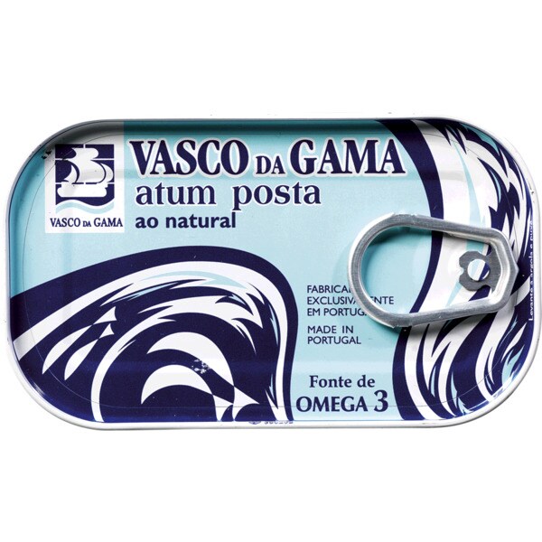 Vasco da Gama Atum ao Natural em Posta lata 120 g