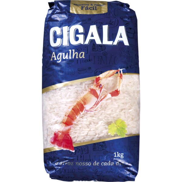Cigala Arroz Agulha Extra Longo 1 kg