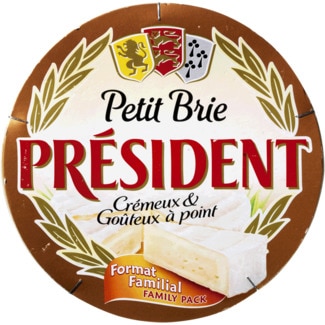 Queijo de França Petit Brie 60% embalagem 500 g - Président