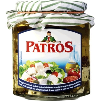 Queijo Feta com Ervas Finas sem Glúten frasco 150 g - Patros