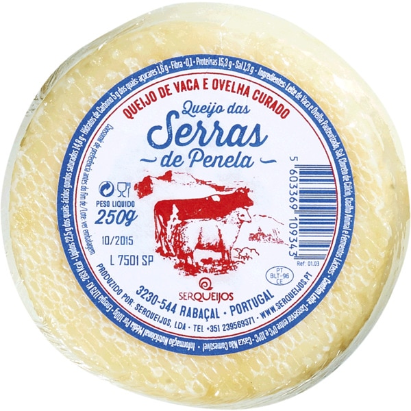 Queijo de Vaca e Ovelha Serras de Penela Aperitivo unidade 250 g