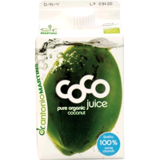 Água de Coco Biológica embalagem 50 cl - Dr. António Martins