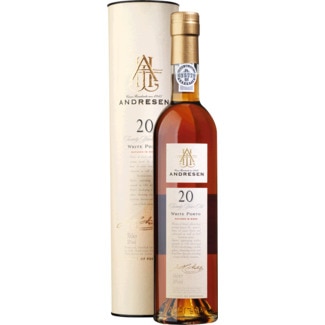 Vinho do Porto Branco 20 Anos garrafa 50 cl - Andresen