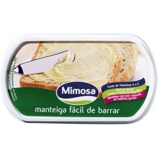 Mimosa Manteiga com Sal Fácil de Barrar embalagem 250 g