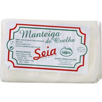 Lagos Manteiga com Sal de Ovelha Seia 150 g
