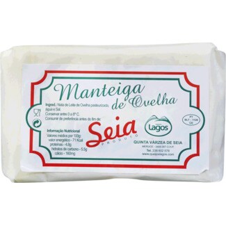 Lagos Manteiga com Sal de Ovelha Seia embalagem 300 g
