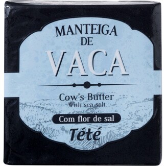 Tété Manteiga com Sal de Vaca embalagem 170 g