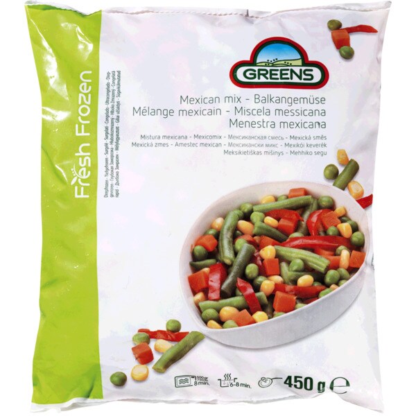 Greens Mistura Mexicana embalagem 450 g