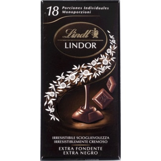 Chocolate Preto Lindor embalagem 100 g - Lindt
