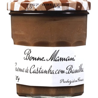 Creme de Castanha com Baunilha frasco 370 g - Bonne Maman