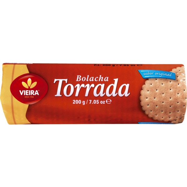 Bolachas Torradas embalagem 200 g