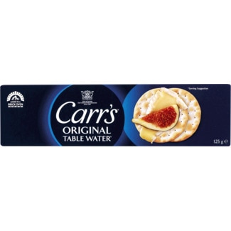 Crackers embalagem 125 g - Carr's