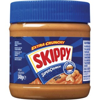 Skippy Creme para Barrar de Manteiga de Amendoim Crocante embalagem 400 g