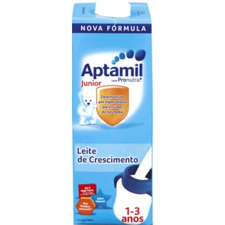 com Pronutra + Leite de Crescimento Junior 1-3 Anos garrafa 1 L - Aptamil