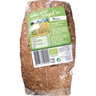 Pão de Forma de Arroz Integral Biológico embalagem 550 g - Próvida