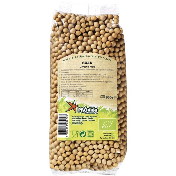 Próvida Feijão de Soja Biológico embalagem 500 g