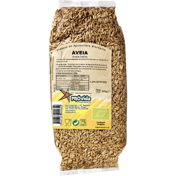Aveia Integral Biológica embalagem 500 g